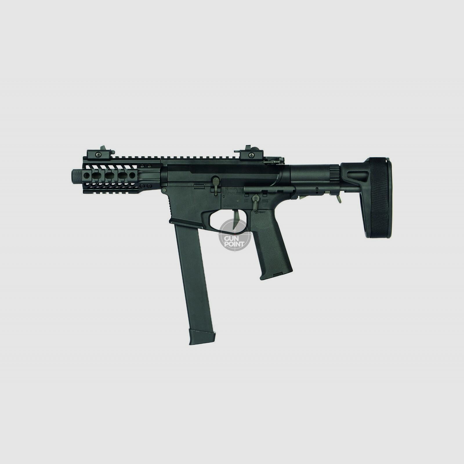 Softair - Gewehr - Ares M4 45 Pistol - S Class-S S-AEG - ab 18, ber 0,5 Joule