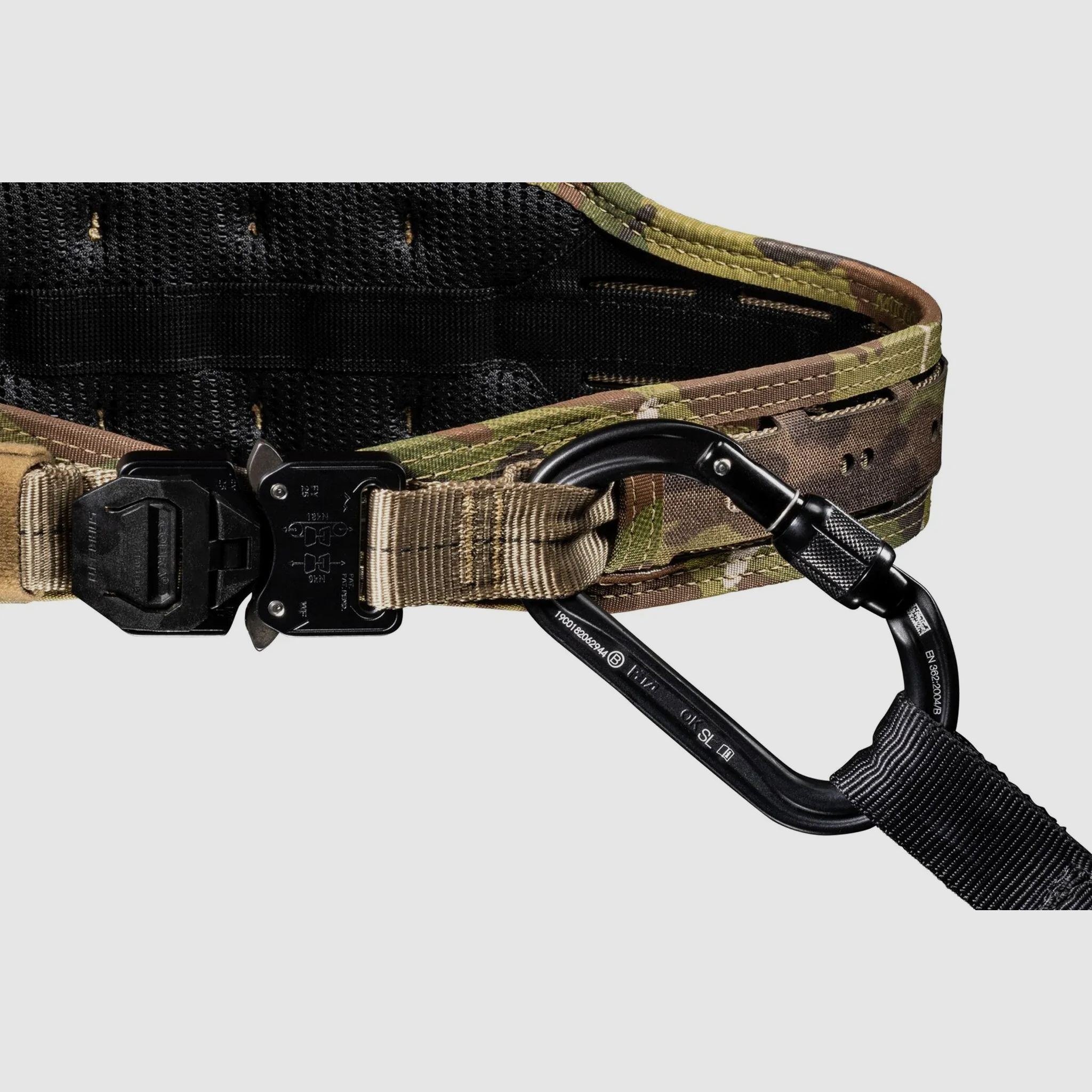 Monte Cervino Tactical Belt Frog Pro (Black), image 4 sur 6