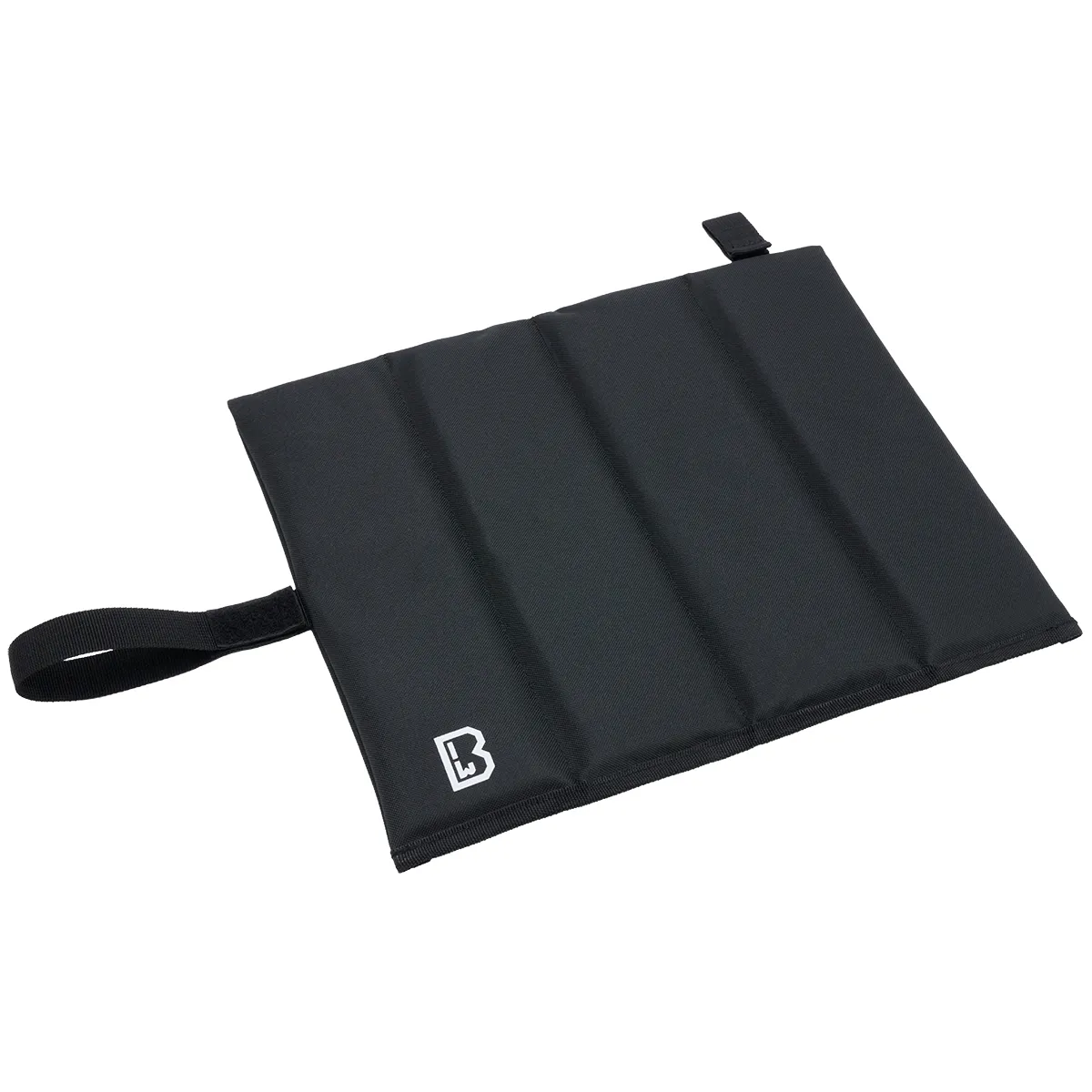Tapis de siège plié, Noir, image 3 sur 3