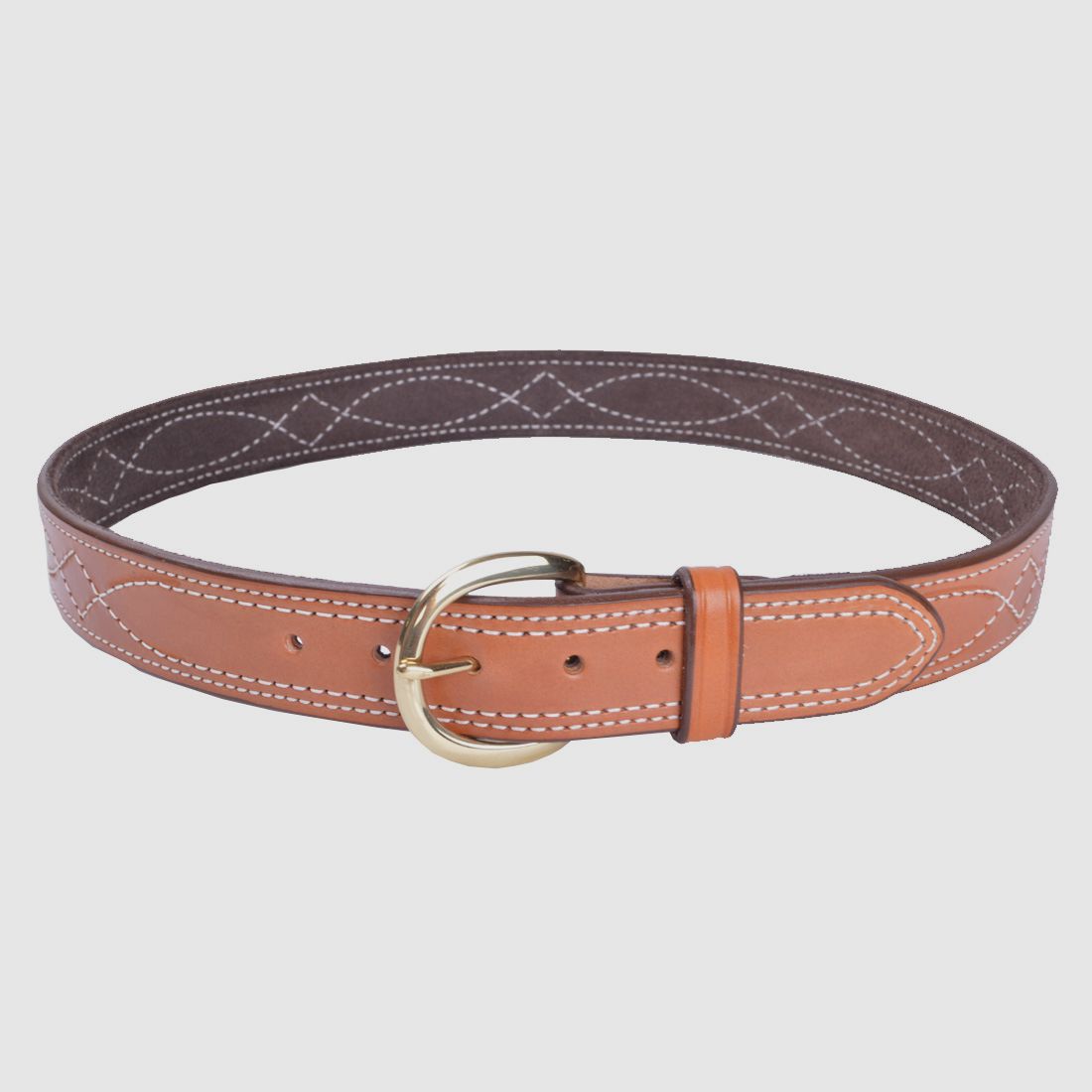 Belt LS Casual 91.5cm Brown Smooth