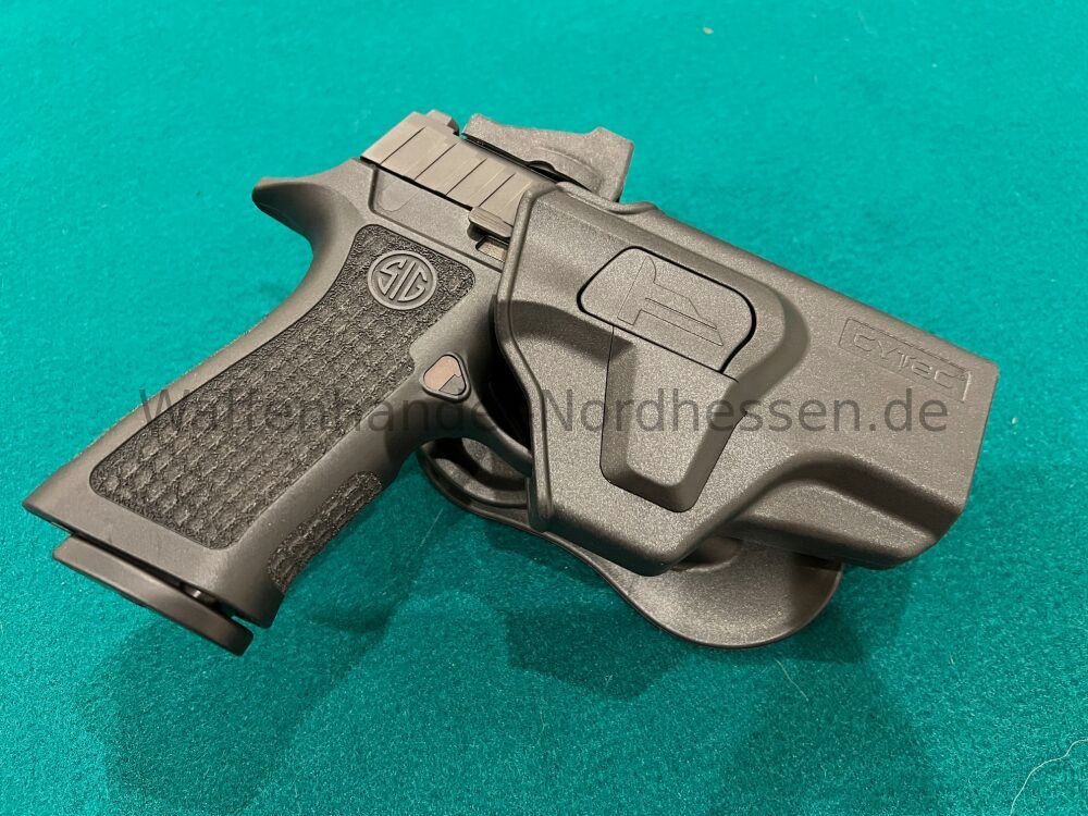 SIG Sauer P320 X-Carry Spectre Gold + Red Dot + Holster