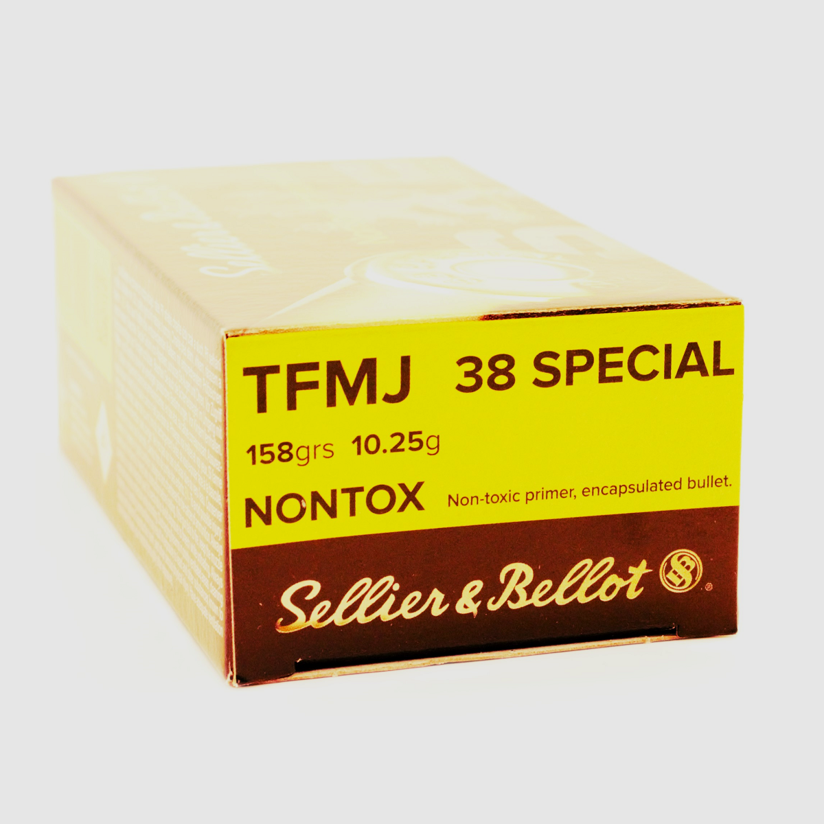SELLIER & BELLOT 38SPECIAL NONTOX TFMJ 158GRS