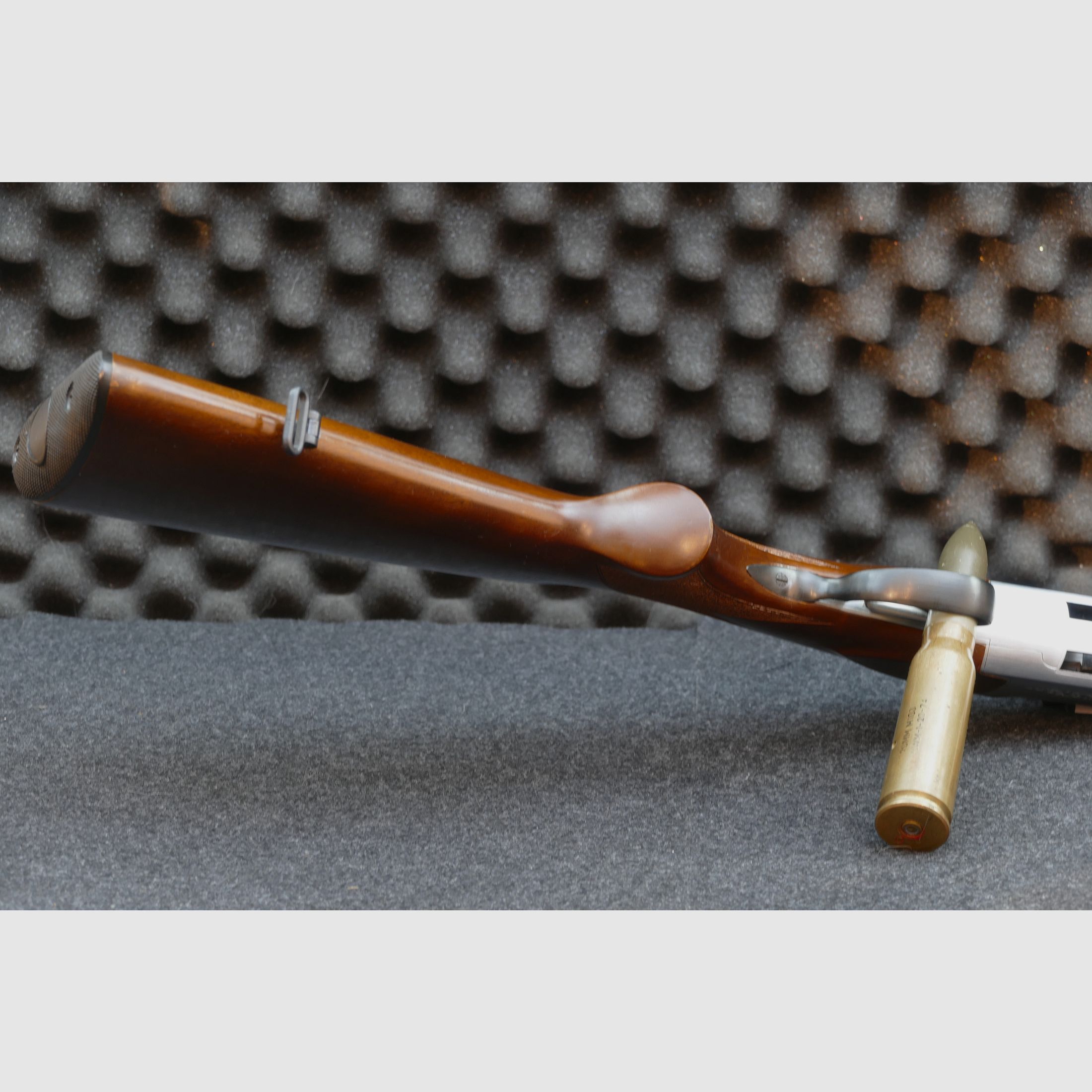 Luger – Bockdoppelflinte, Kal. 12/70, Stahlschrot bis 3,25mm