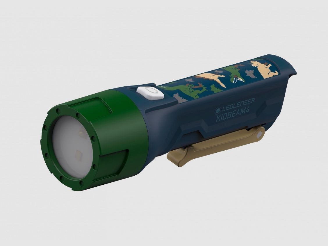 Ledlenser 502754 Kidbeam4 Taschenlampe Green Weiß Rot Grün Blau mit Blinkfunktion, Bild 1 von 6