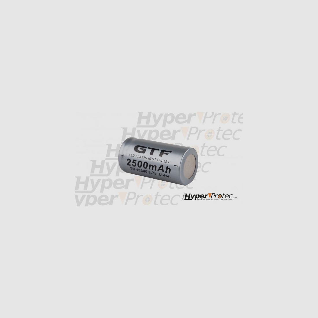 Batterie CR123A (16340) Li-ion mit 2500 mAh, Bild 1 von 2
