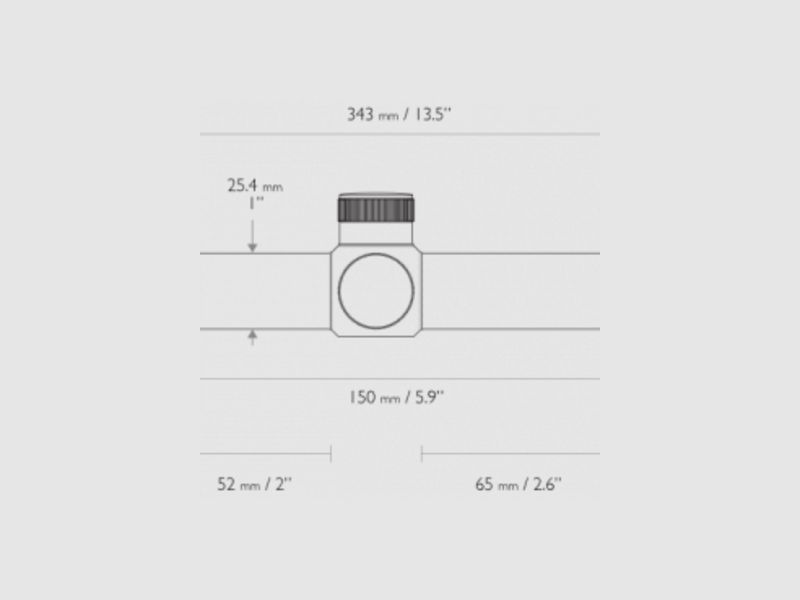 Hawke Vantage 3-9x50 Mil Dot Scope, afbeelding 7 van 9