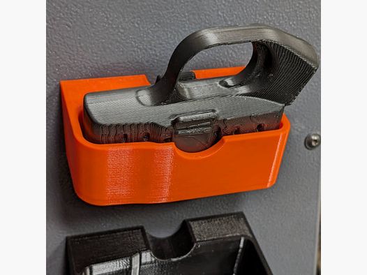 Magnetic magazine holder for Blaser R8 rifle magazines for gun cabinet - accessories for the gun cabinet