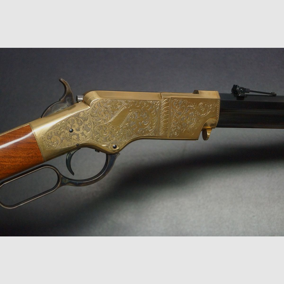 Uberti 1860 Henry Rifle Handgraviert 44-40, Bild 6 von 10