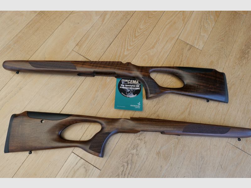 TEAM-CEMA S 02 ®hole stock made of walnut HK 3 for STEEL Action Mod. HS- right-handed, image 5 of 7