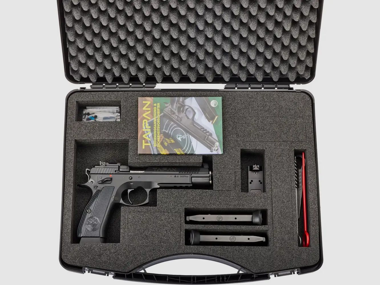 Pro Tuning Taipan OR Sportpistole Kal. 9 mm Luger – Optics Ready – Ganzstahl