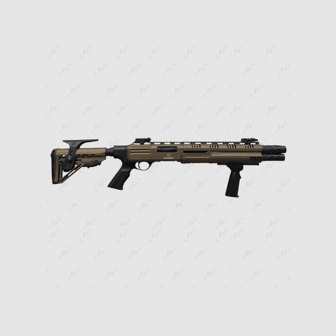 Pompgeweer SÜHLBERG ST-912 CAL 12/76, afbeelding 1 van 4