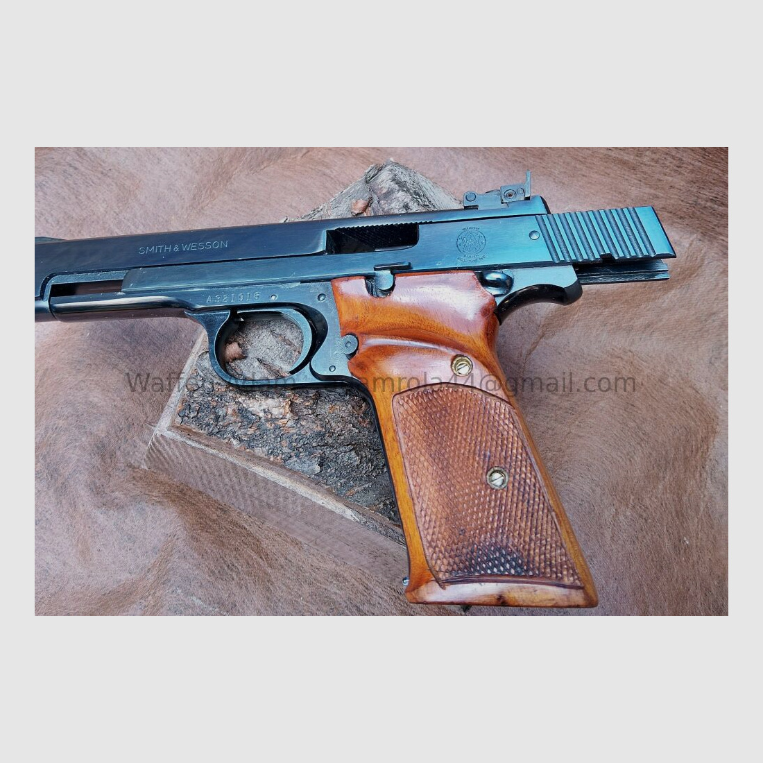 Smith & Wesson	 Modell 41, 5 1/2 ", Sport Pistole 1977