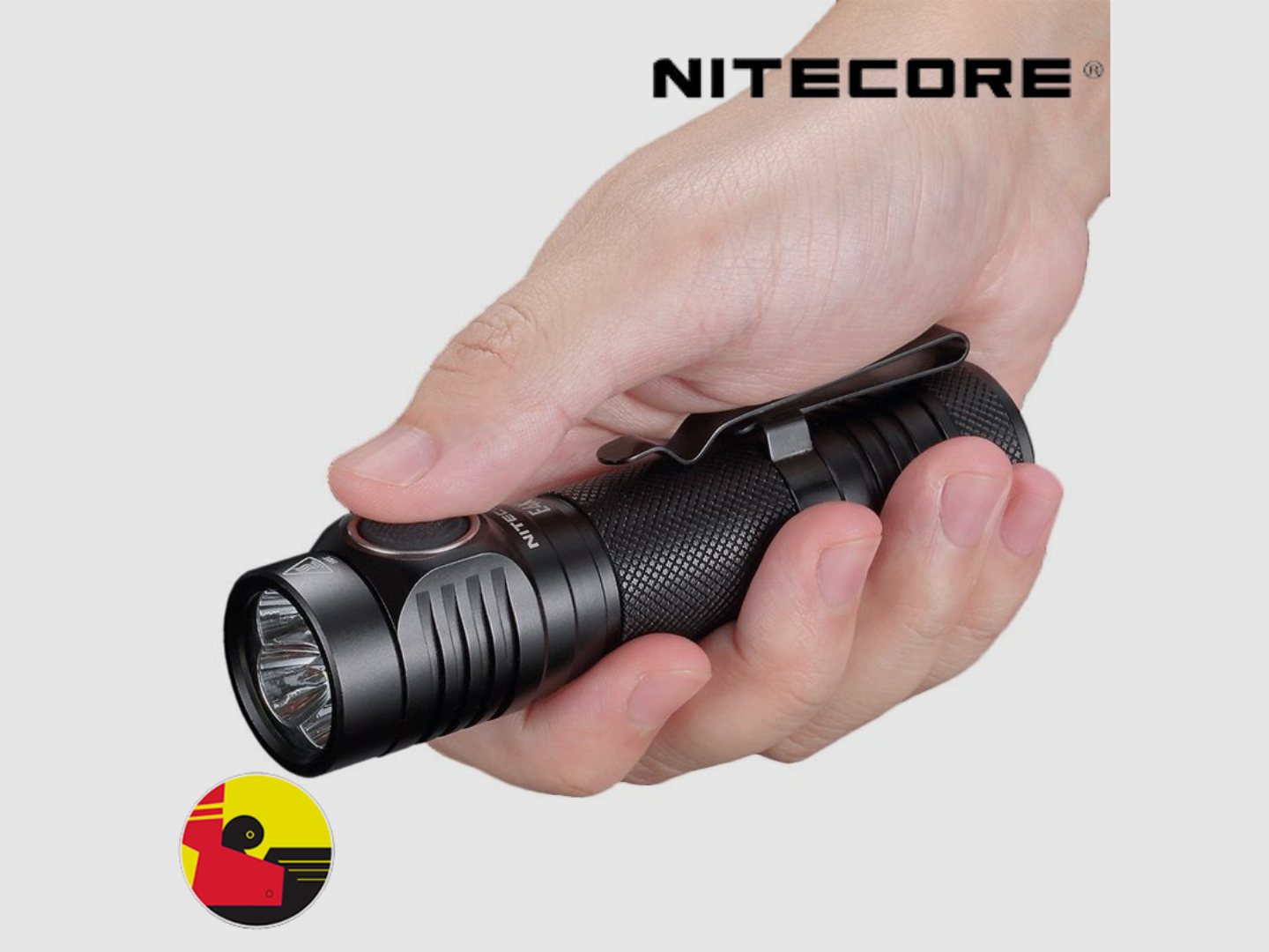Nitecore E4K Strong Light Highlight 4400 Lumen 21700 Batterij Draagbare Zaklamp, afbeelding 1 van 7