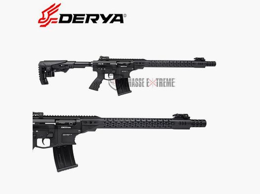 Flinte DERYA MK12 Ultra Schwarz 50cm Kal. 12/76