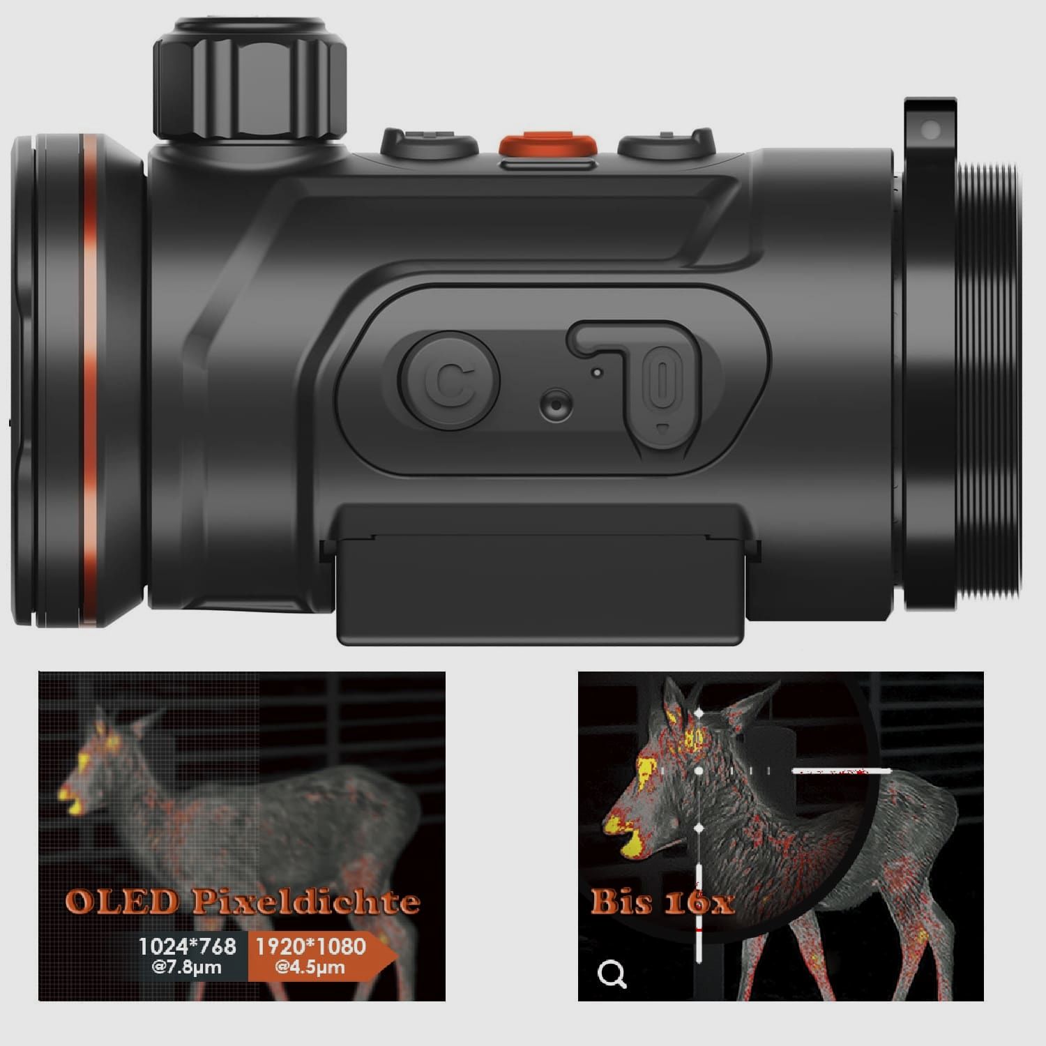 ThermTec Hunt 650 Pro Wärmebild-Vorsatzgerät