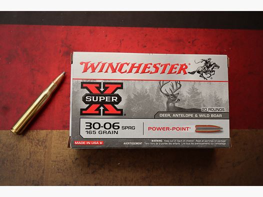 WINCHESTER .30-06Sprg. Power-Point Teilmantel 10,7g/165grs.