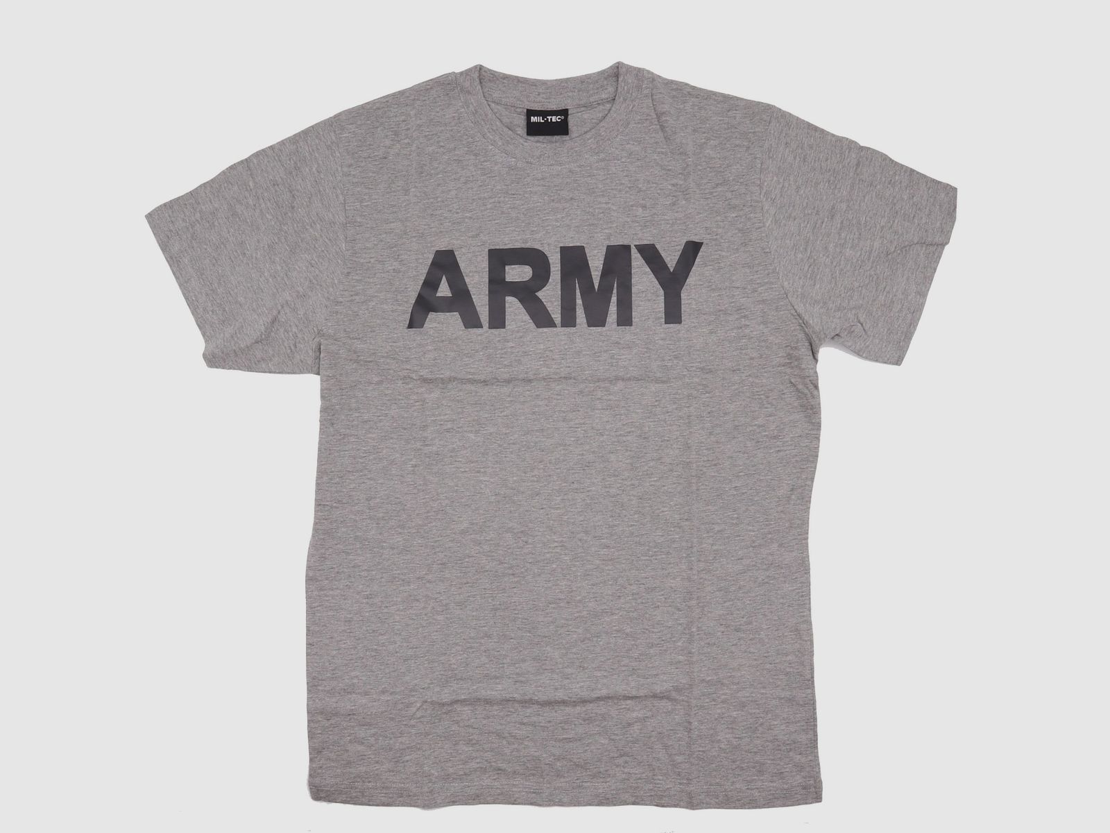 T-SHIRT ARMY GRAU - L