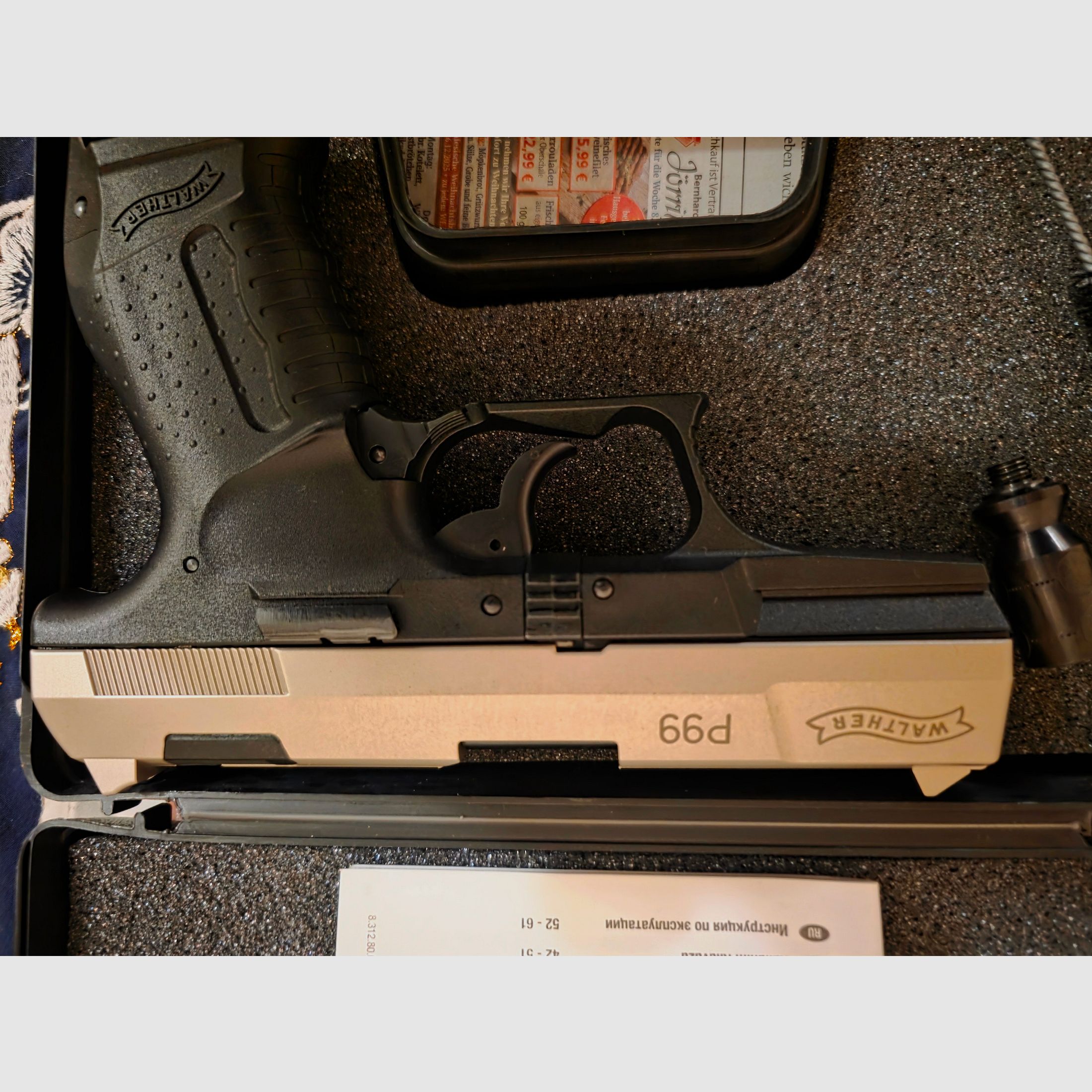 Walther P99 Bicolor NKL 9mm P.A.K Schreckschuss