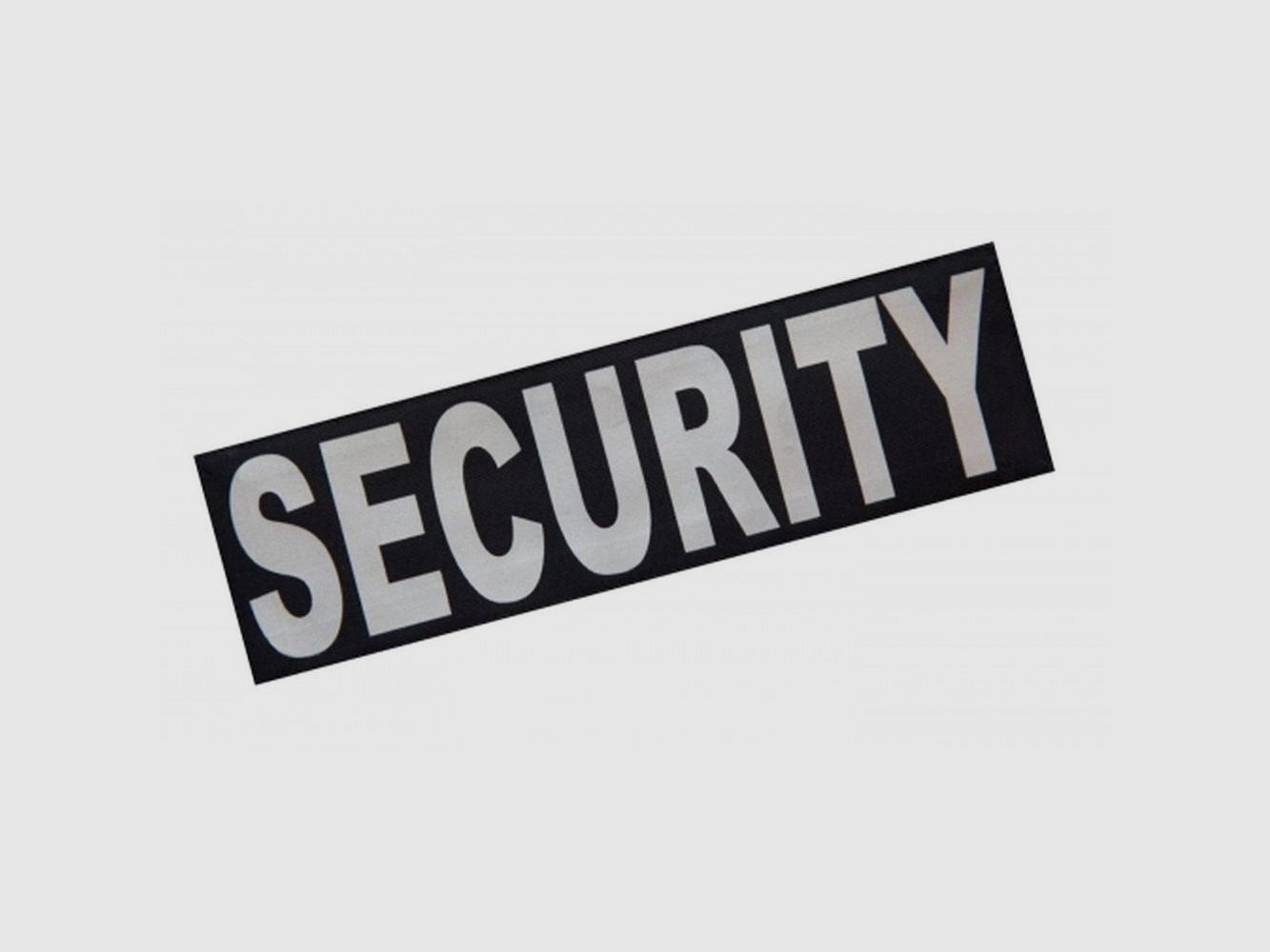 Schriftzug Brust Patch 10,5 x 3,5cm Security