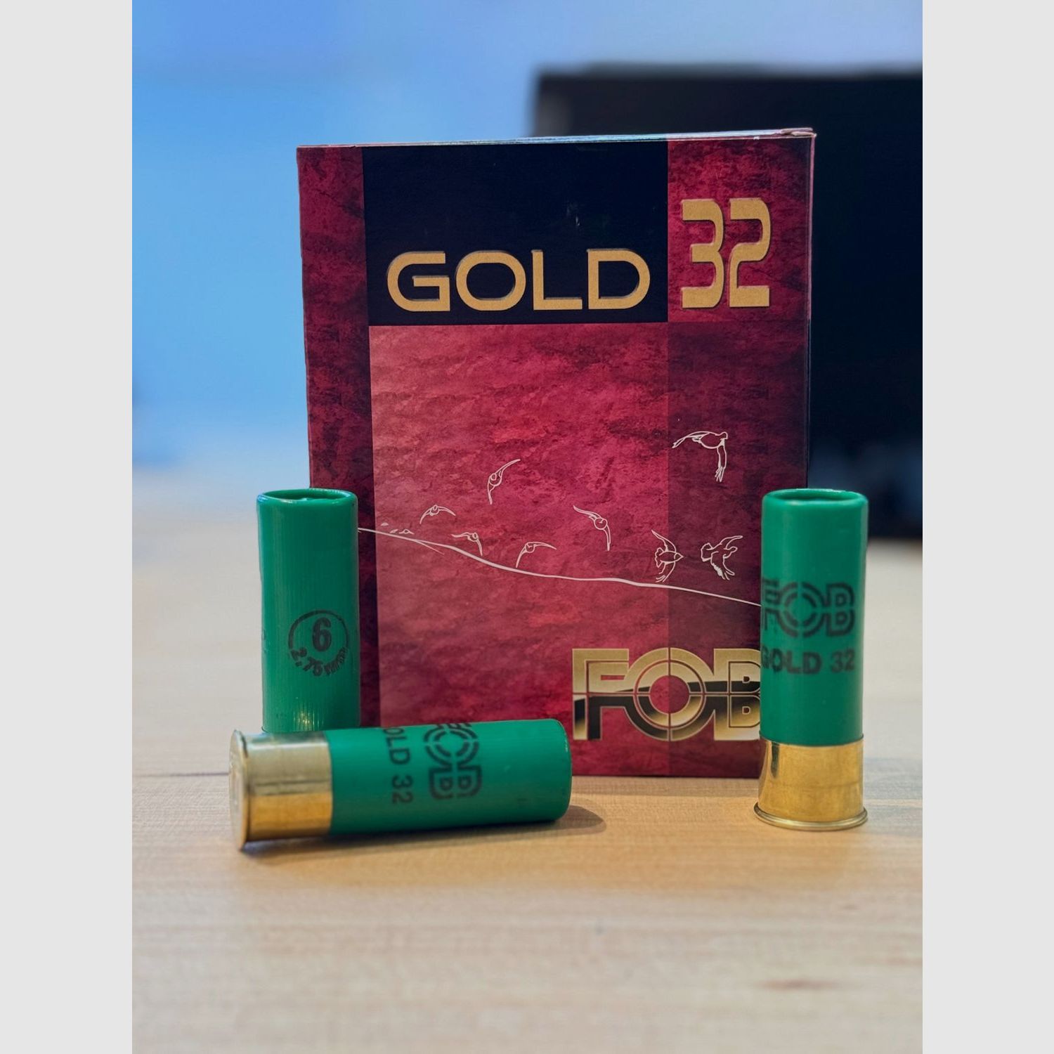 FOB Gold 32 - 16/70 - 32g - Nr. 6 (2,7mm) - Plomo