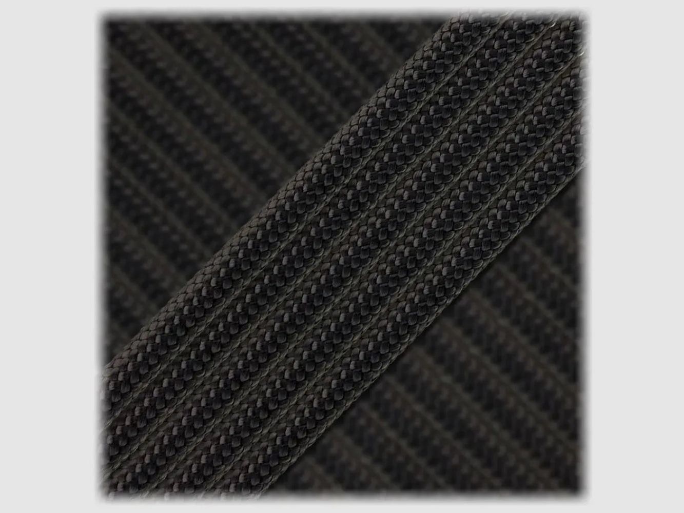 EDCX EDCX Fallschirmleine Typ III 550lb Nylon 100 m Rolle schwarz