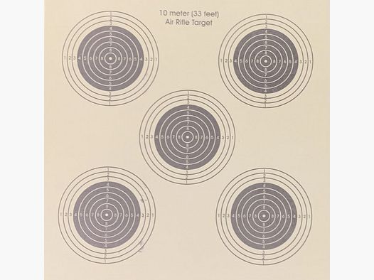 TARGETS / SHOOTING TARGETS - 5ER MIRROR - 10 PIECES