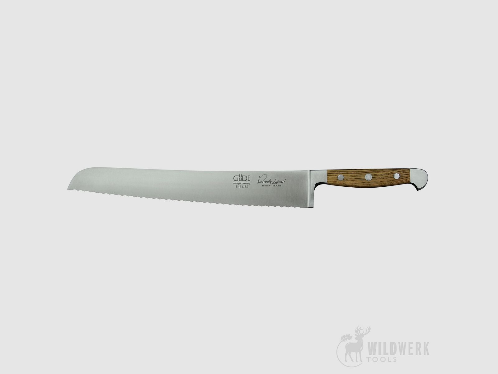 Couteau à pain Güde "Franz Güde" Alpha Chêne