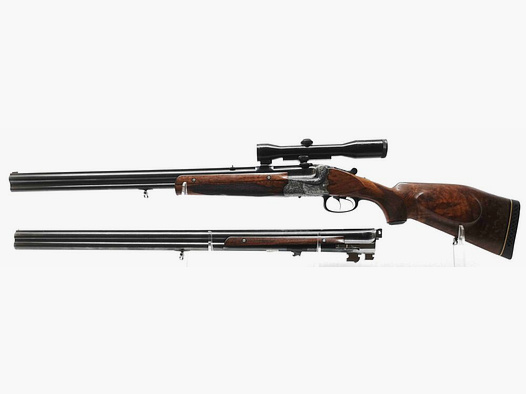 Esha R. Flückiger Switzerland - Combination rifle with interchangeable barrel