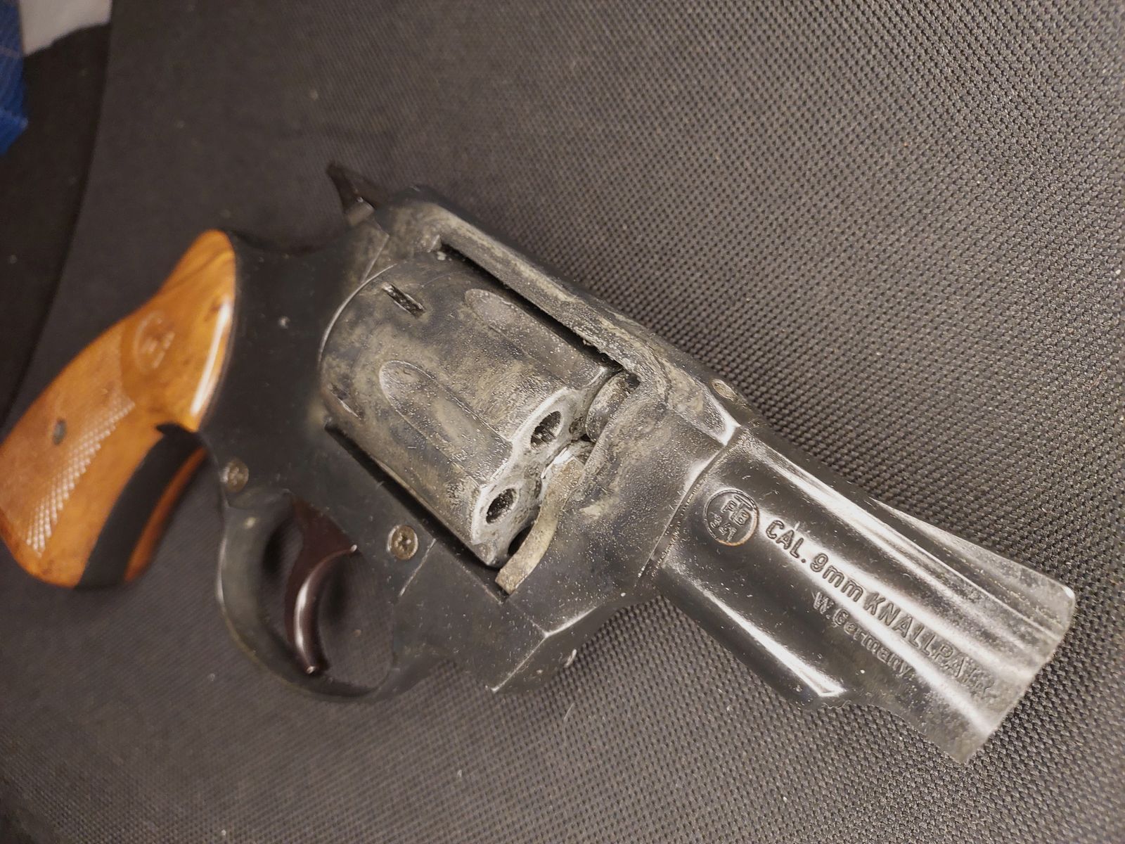 Röhm RG79 Schreckschuss Revolver brüniert (PTB 341) Rg 79 OVP