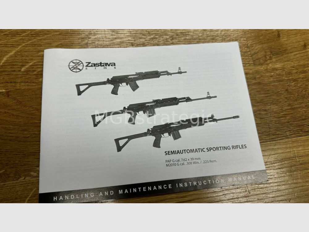 Zastava Arms M2010 - semi-automatic rifle .223Rem new weapon - sportingly approved! M2010 G - System AKM AK74 AK-47 AK47