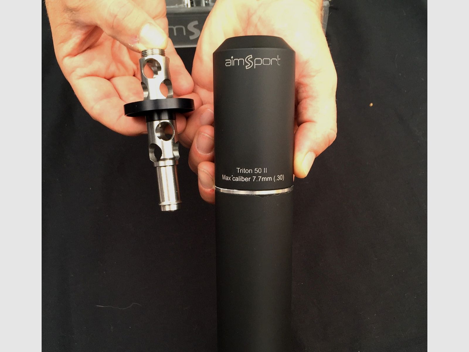 Silenziatore aimSport Triton 50S II, immagine 4 di 5