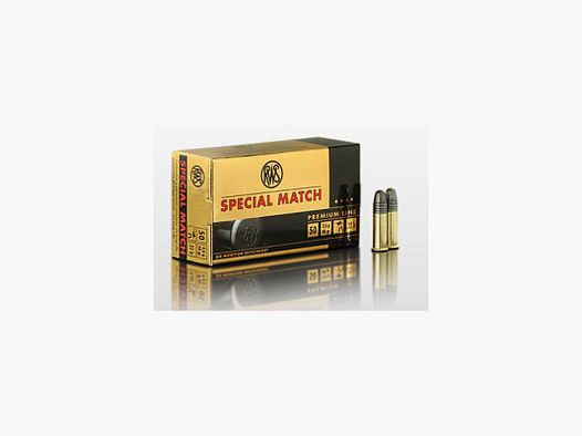 BOX MIT 50 PATRONEN RWS .22LR SPECIAL MATCH