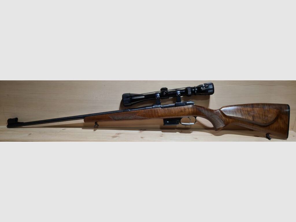 CZ 527 Kaliber 222 Rem. ausgestattet mit einem Tasco 3-9×40 Zielfernrohr, Bild 1 von 5