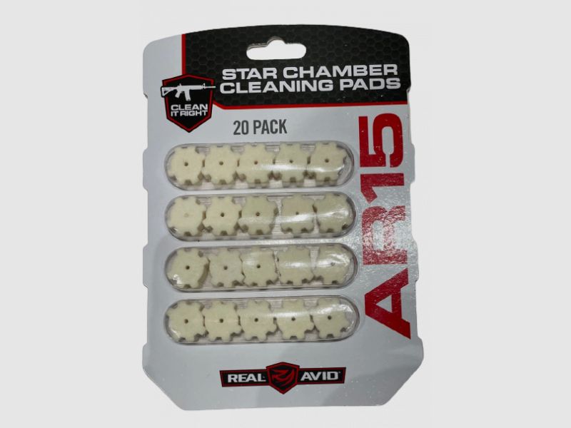 REAL AVID STAR CHAMBER CLEANING PAD - 20 PIECES
