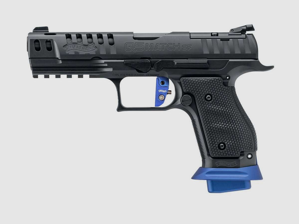 PISTOOL PIST Q5 MATCH SF EXPERT WALTHER KAL 9X19, 17 SCHOTEN, afbeelding 1 van 3