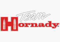 Hornady Team Hornady Transfer Sticker - Red/White - approx. 6.0×15.2 cm