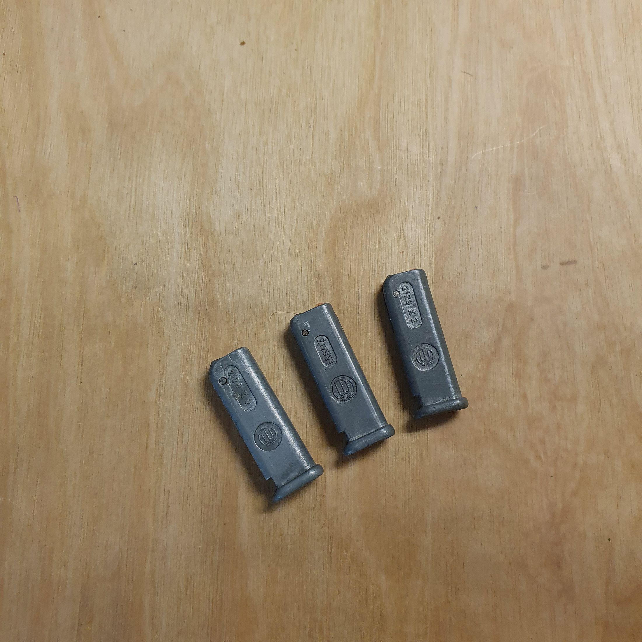 Haenel Magazin DDR 3 Stück Luftgewehr