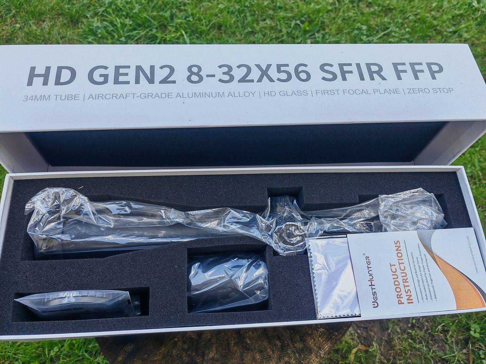 Westhunter HD Gen2 8-32x56 SFIR FFP scope, immagine 2 di 2