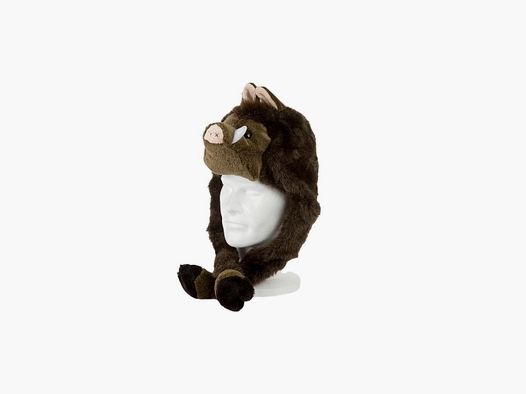 LivingActive Cappello di Peluche Cinghiale