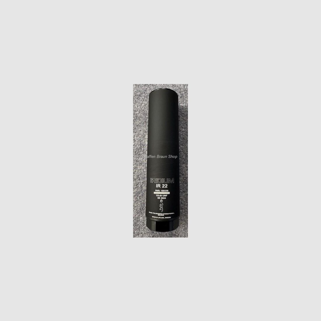 SOUND MODERATOR IRIDIUM, IR 5,6mm 1/2-20UNF
