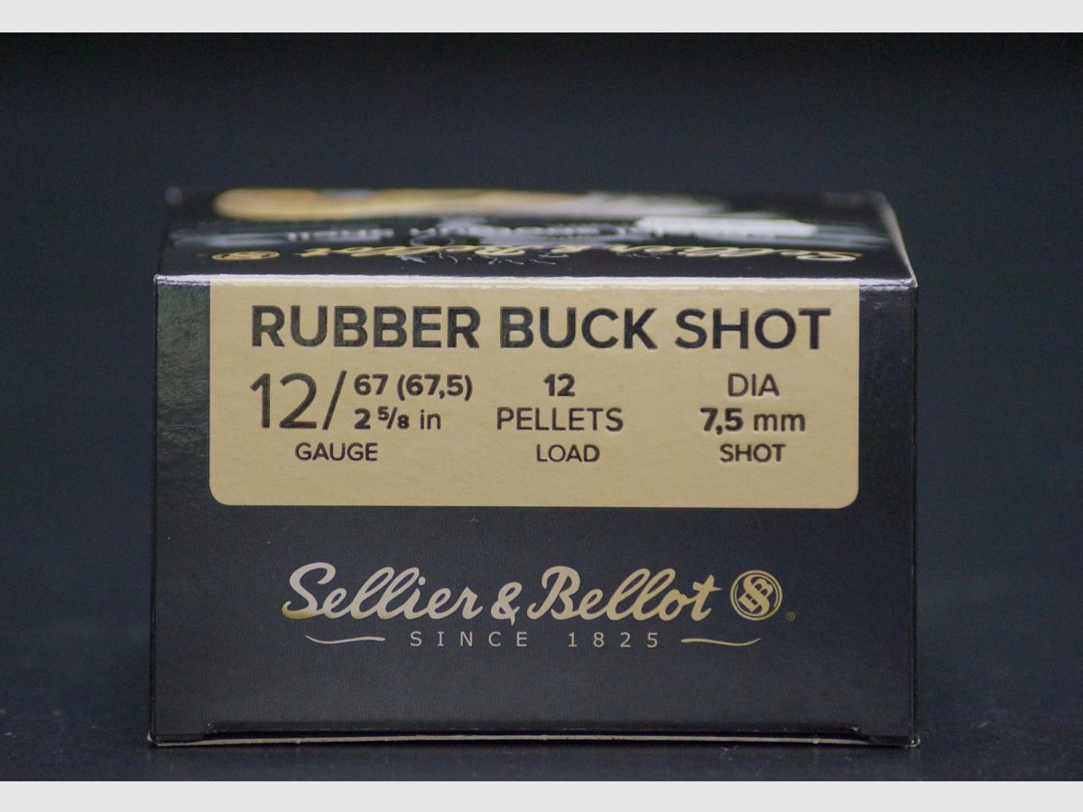 Sellier & Bellot Rubber 12 Shots, immagine 1 di 2