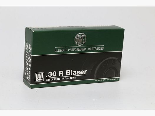 RWS 30R Blaser Munition Uni Classic
