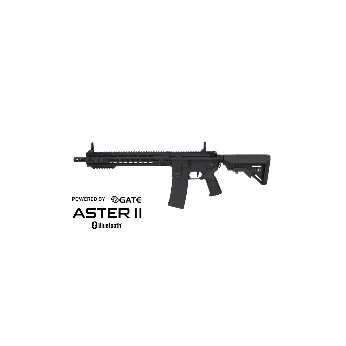 SA M4 URG-I M-LOK 14" (SA-P30 PRIME™ Aster II ETU BLDC™) Karabin Airsoft Wolno od 18 - Czarny -F-