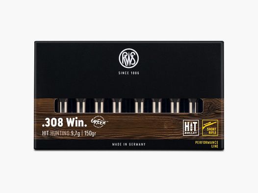RWS .308 Win HIT Short 9.7 g