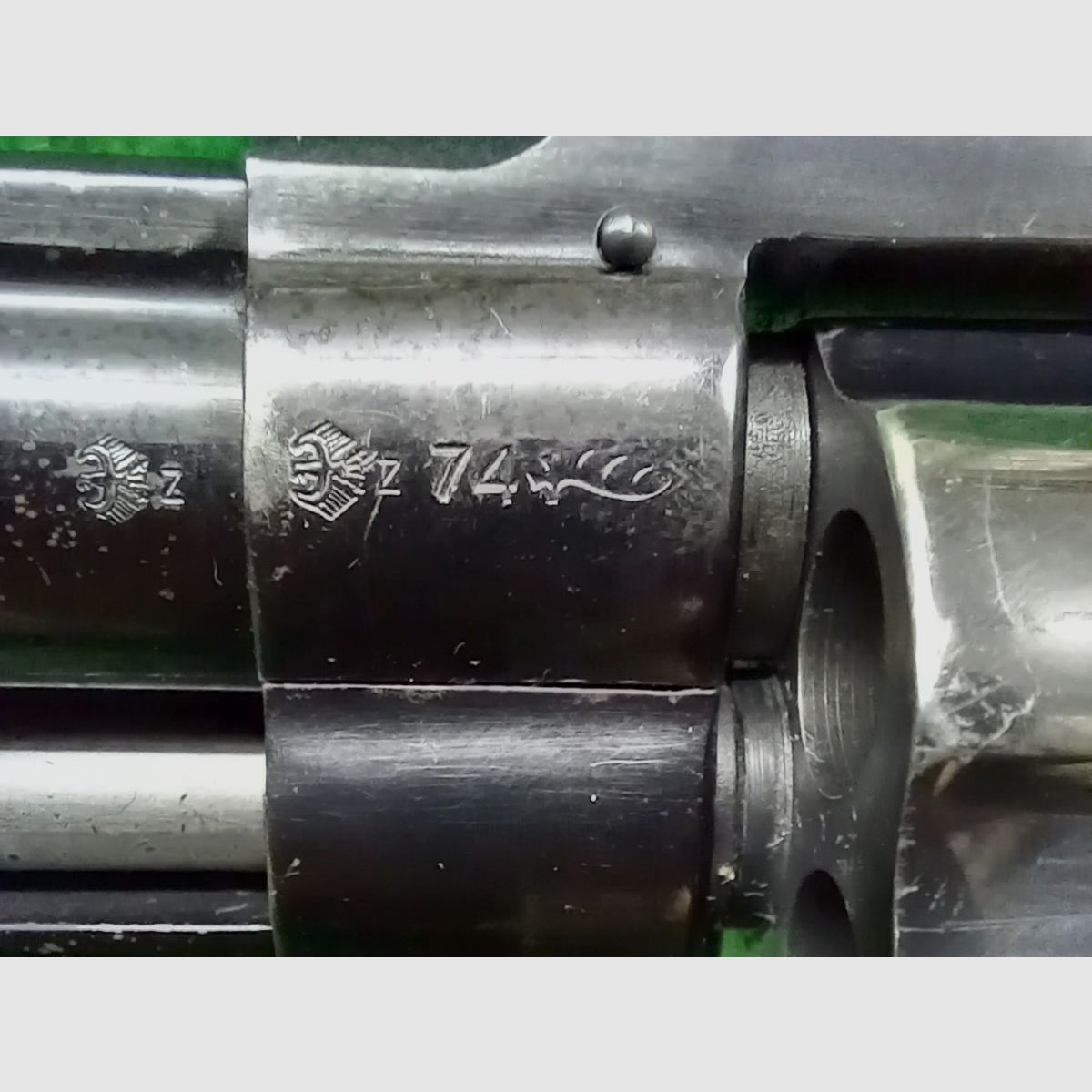 S&W Revolver Kaliber 357Mag der Hamburger Polizei.