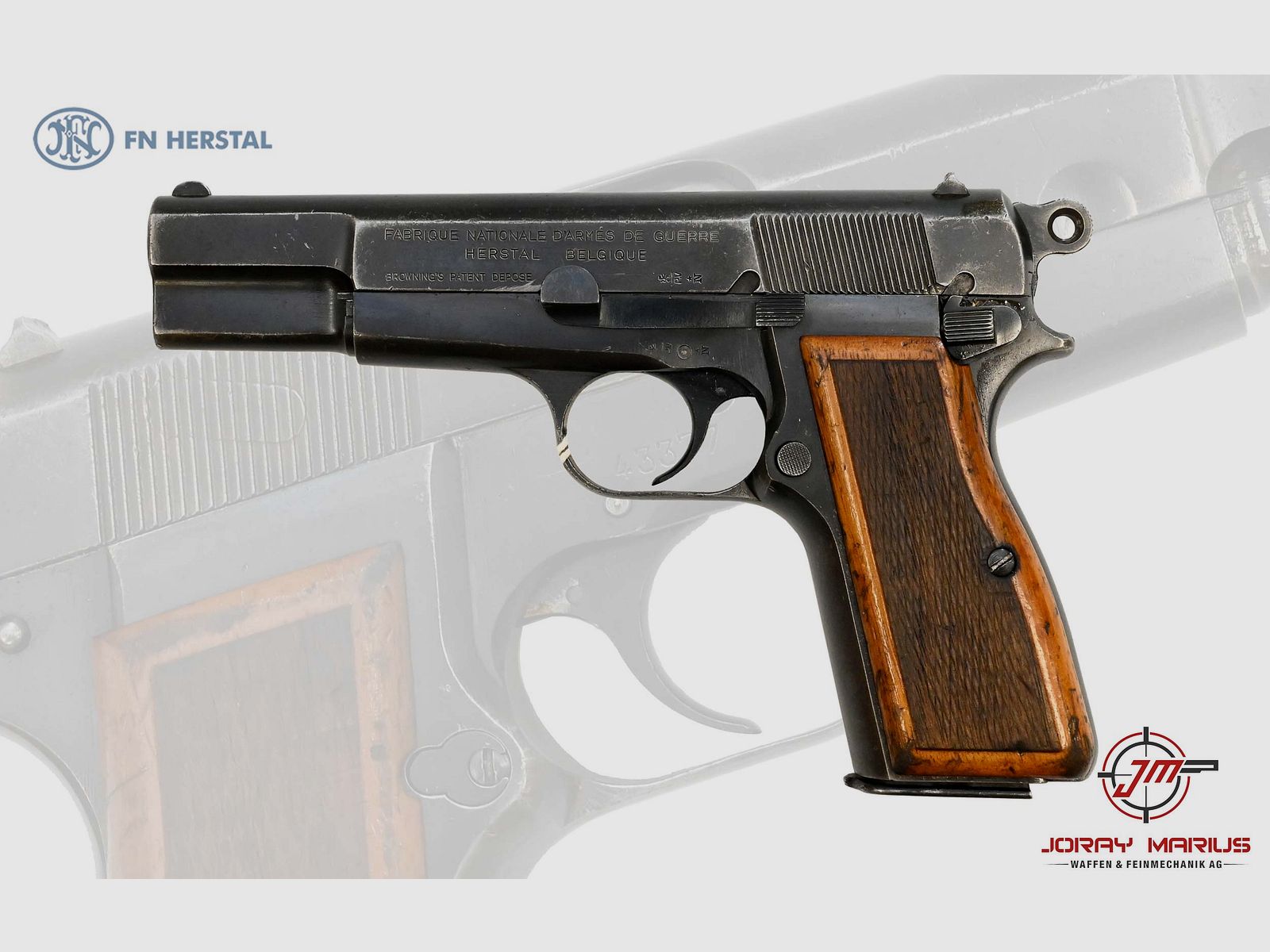 FN Hi Power HP35 Prépandémique 9mm Para, image 2 sur 2