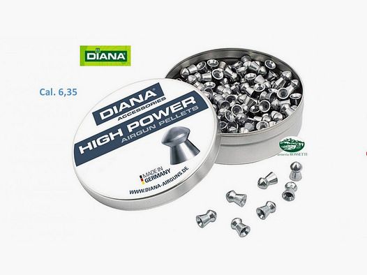 DIANA Geschosse HIGH POWER cal.6,35 mm - 2,00 g (30,86 gr)