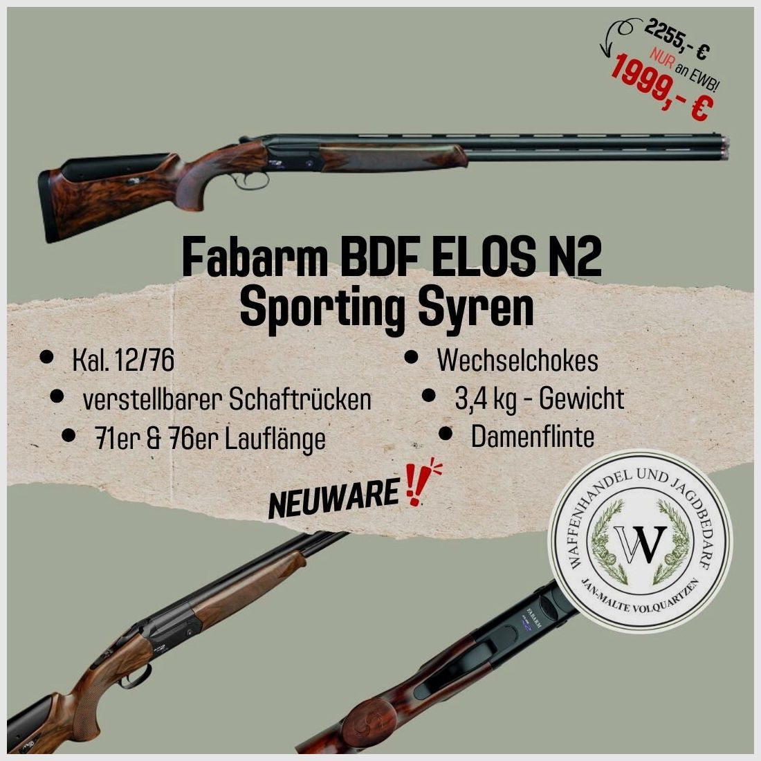 Fabarm Elos N2 Sporting Syren