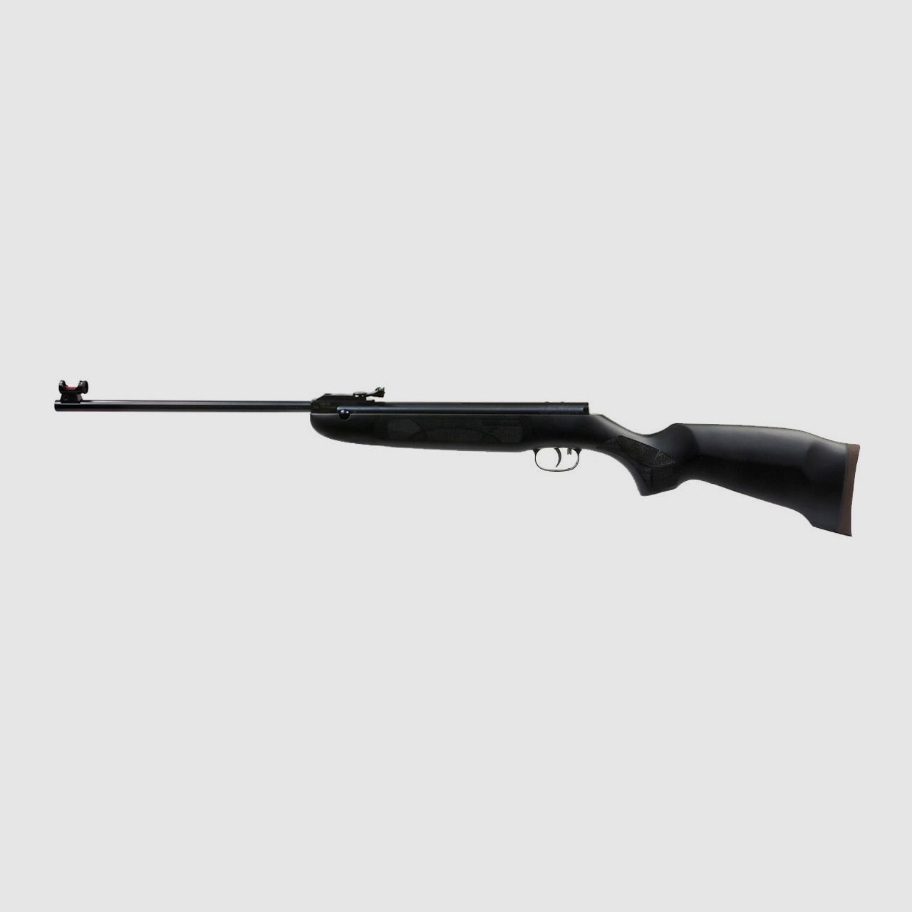 Knicklauf Luftgewehr Weihrauch HW 30 S FO schwarzer Buchenholzschaft Fiberoptik Kaliber 4,5 mm (P18)