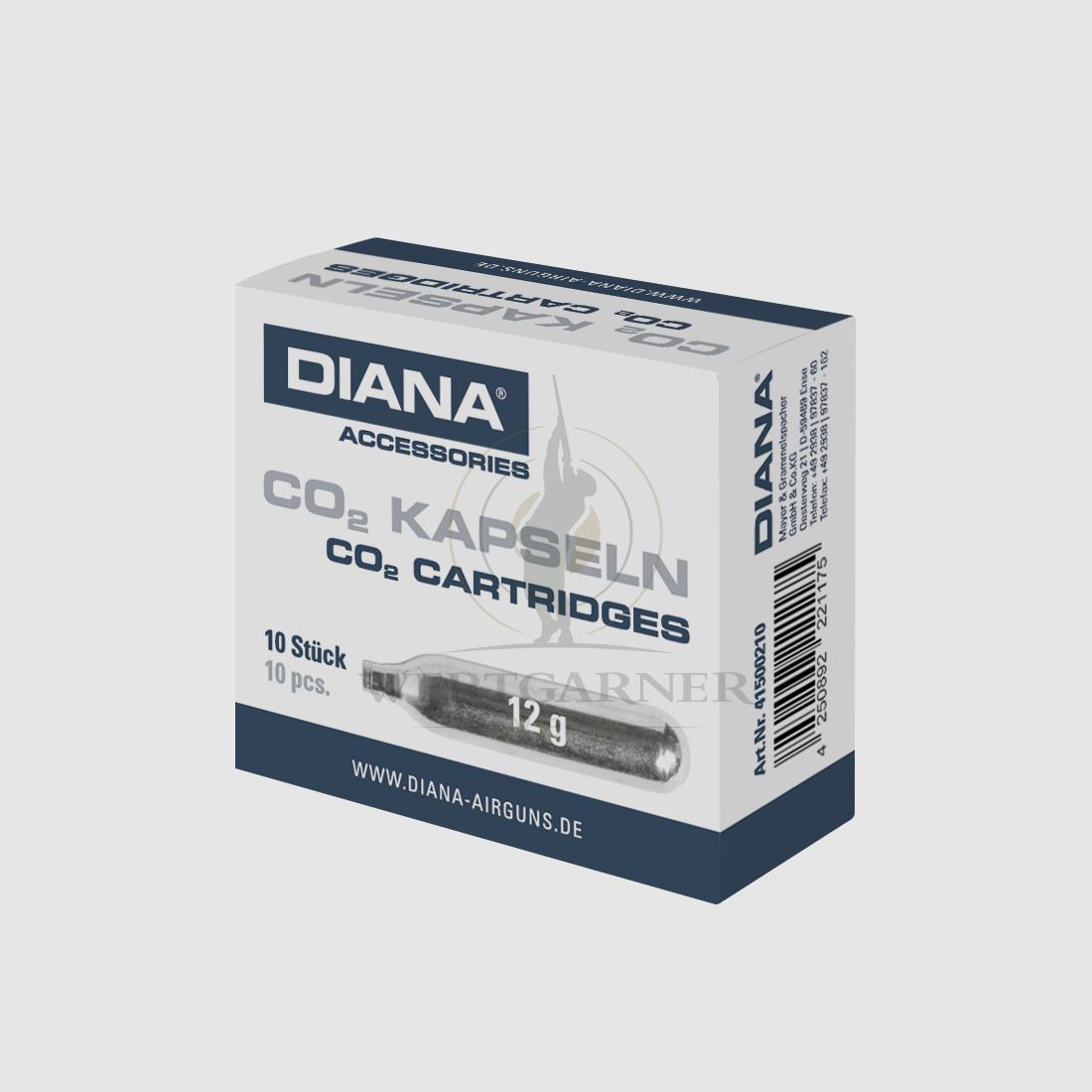 Diana 12g Co2-Kapseln 10 Stück
